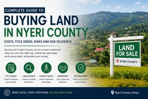 Buying Land in Nyeri